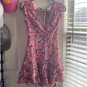 Hello Molly FAR FROM FINISHED DRESS PINK